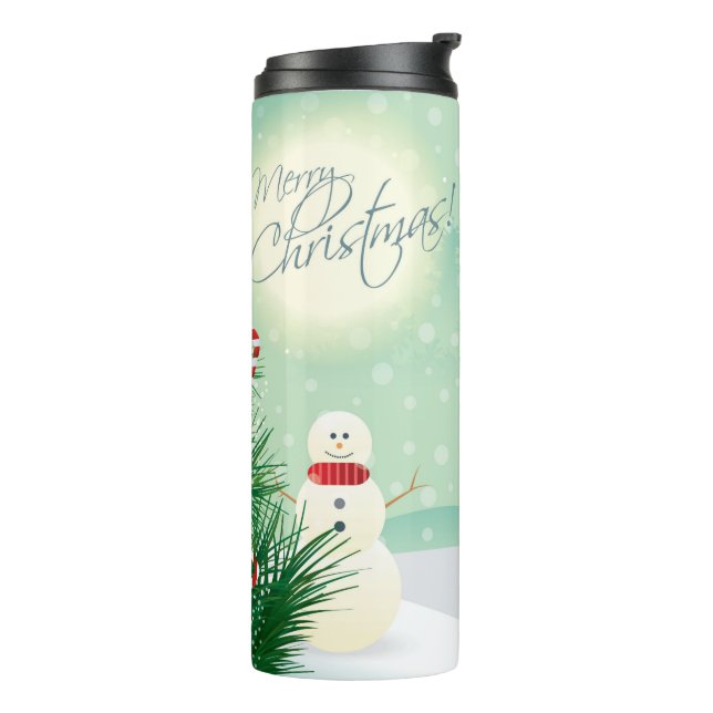 Weihnachts-Thermal-Tumbler Thermosbecher (Nach links gedreht)
