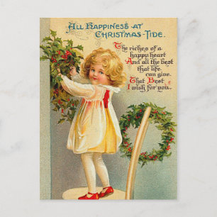 Weihnachts-Tide Postkarte