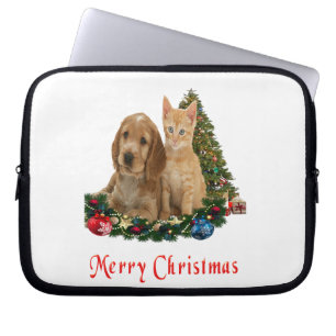 Weihnachts Tiere Laptopschutzhülle