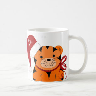 Weihnachts-Tiger Tasse