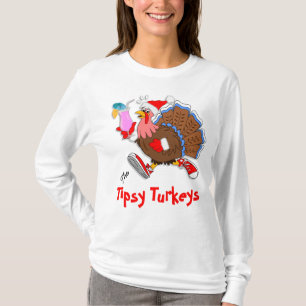 Weihnachts Tipsy Türkei (Cocktail) - Champion T-Shirt