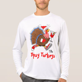 Weihnachts Tipsy Türkei (Martini) T-Shirt