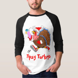 Weihnachts-Tipsy Türkei - Post-Run T-Shirt