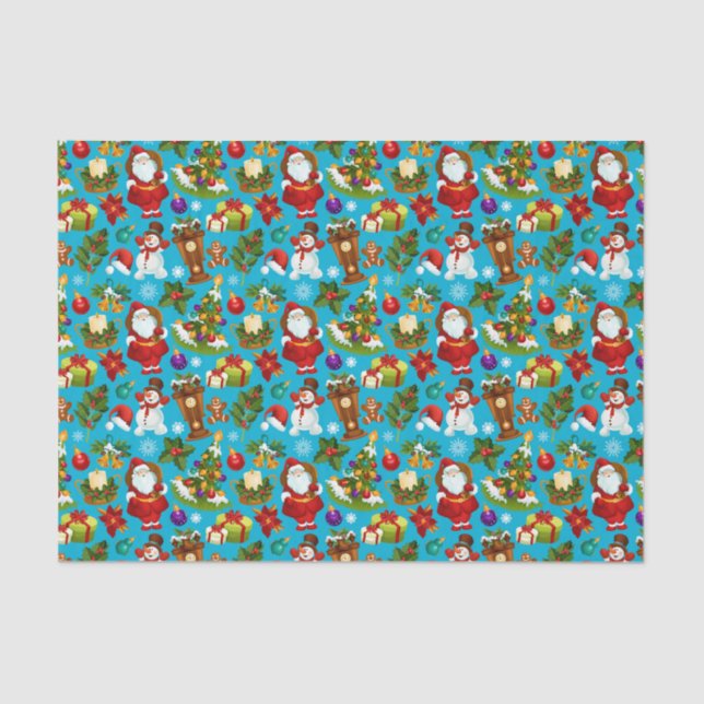 Weihnachts-Tissue Seidenpapier (Vorderseite)