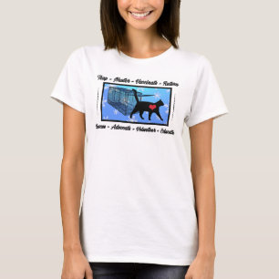 Weihnachts TNR Cat Rescue Trap Neuter Holiday T-Shirt