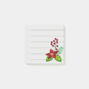Weihnachts-To-Do-Liste: Post-it Klebezettel