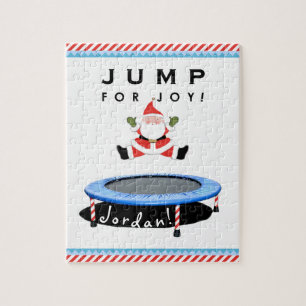 Weihnachts-Trampolin-Puzzle Puzzle