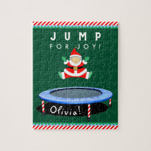 Weihnachts-Trampolin-Puzzle Puzzle