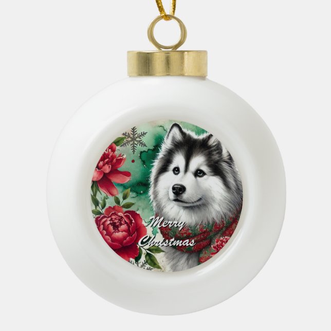 Weihnachts-Träume - Ornament oder Gedenkstätte (Vorderseite)
