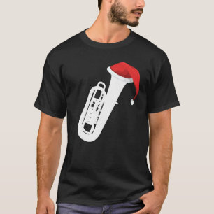Weihnachts-Tuba-Shirt - Santa Tuba für Band-Spiele T-Shirt