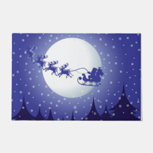 Weihnachts Türmatte, Weihnachtsmann Fußmatte