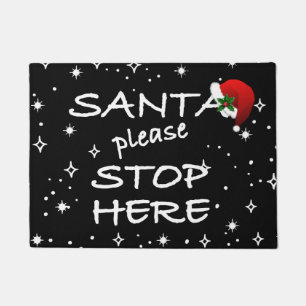 Weihnachts-Türmchen Fußmatte