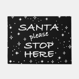 Weihnachts-Türmchen Fußmatte