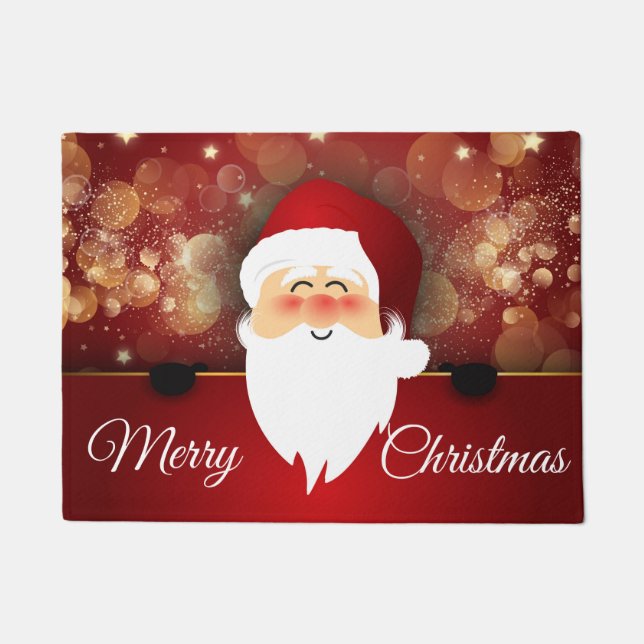 Weihnachts-Türmchen Fußmatte (Vorderseite)