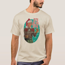 Weihnachts-Typ - Retro-T-Shirt T-Shirt