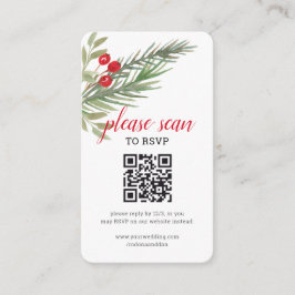 Weihnachts-UAWG QR-Code Begleitkarte