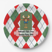 Weihnachts Ugly Sweater Party Personalisiert