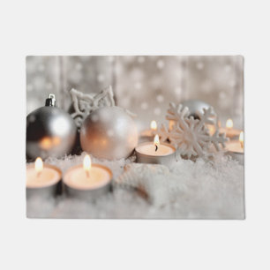 Weihnachts- und Adventsdekor Fußmatte