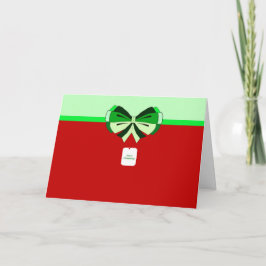 Weihnachts- und Neujahrskarte Feiertagskarte