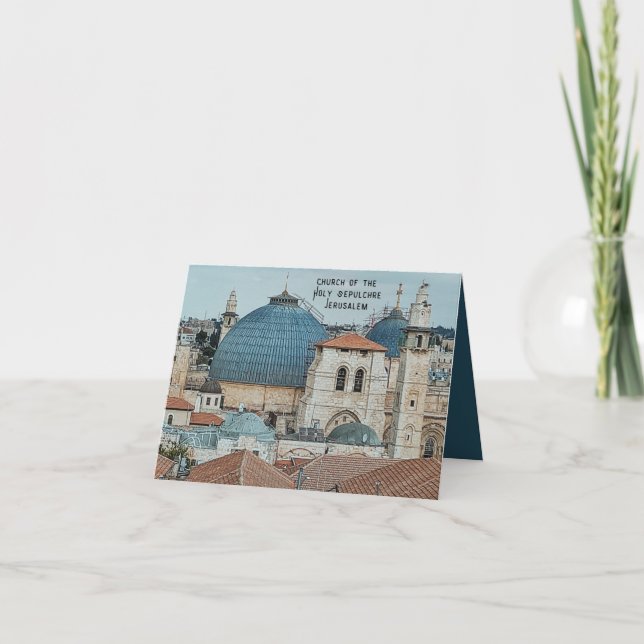 Weihnachts- und Neujahrssegen Vintage-Farbfoto Feiertagskarte (Vorderseite)