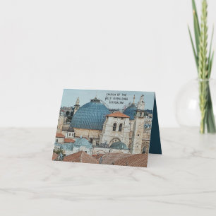 Weihnachts- und Neujahrssegen Vintage-Farbphoto Feiertagskarte