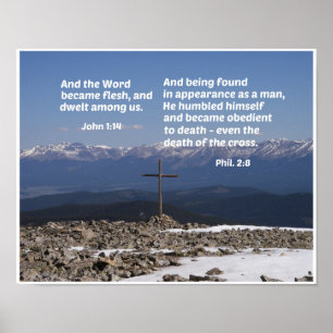 Weihnachts- und Osterbotschaft Poster