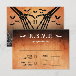 Weihnachts- und Weihnachtsfeier RSVP Karte