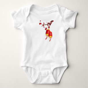 Weihnachts- und Winterdesign Baby Bodysuit Strampler