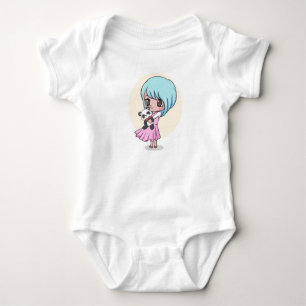 Weihnachts- und Winterdesign Baby Jersey Bodysuit Strampler