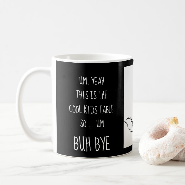 Weihnachts Valentine Novelty COOL KIDTISCH Kaffeetasse (Mit Donut)