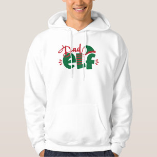Weihnachts-Vater Elf Hoodie