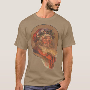 Weihnachts-Vintag-Portrait T-Shirt
