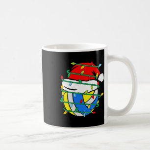 Weihnachts Volleyball Weihnachtsmann Kinder Kinder Kaffeetasse