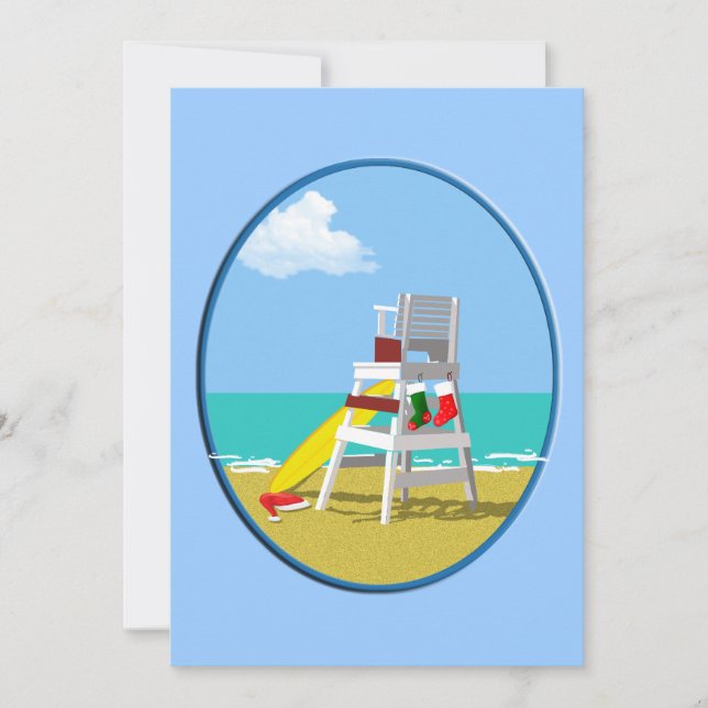 Weihnachts-Vorsitz Einladung (Vorderseite)