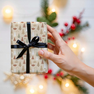 Weihnachts-Waldtiere Geschenkpapier Set