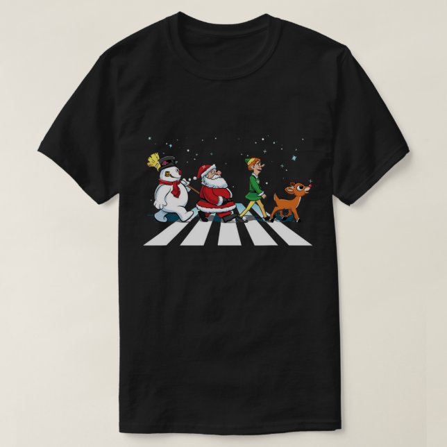 Weihnachts-Walk-T - Shirt (Design vorne)