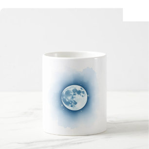 Weihnachts-Wasserfarben-Tasse - Eisig & Silber Kaffeetasse