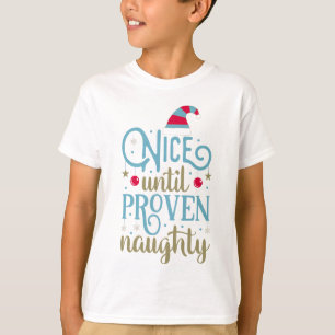 Weihnachts-Weihnachts-Sprichwort-Spaß Typografie T-Shirt