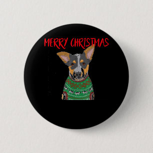 Weihnachts Weihnachts-Sweater Xmas Weihnachten Button