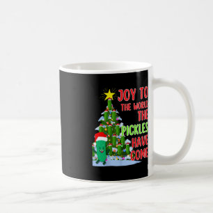 Weihnachts-Weihnachtsbaum Lichter Spaß Pickle Gesc Kaffeetasse