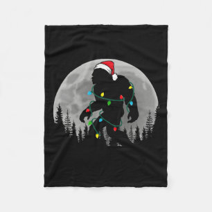 Weihnachts-Weihnachtsbäume Lichter Weihnachten Wei Fleecedecke
