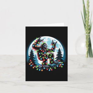 Weihnachts-Weihnachtsbäume Lichter Weihnachten Wei Karte