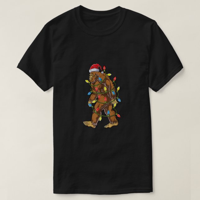 Weihnachts-Weihnachtsbäume Lichter Weihnachten Wei T-Shirt (Design vorne)
