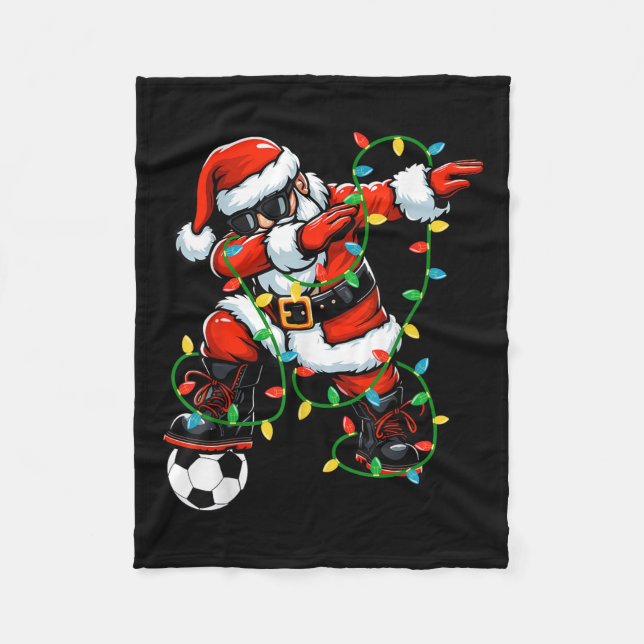 Weihnachts-Weihnachtsbeleuchtung Weihnachten Weihn Fleecedecke (Vorderseite)