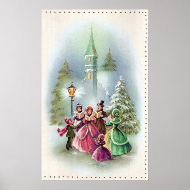 Weihnachts-Weihnachtsdekor Möbel Plakat (Vorne)