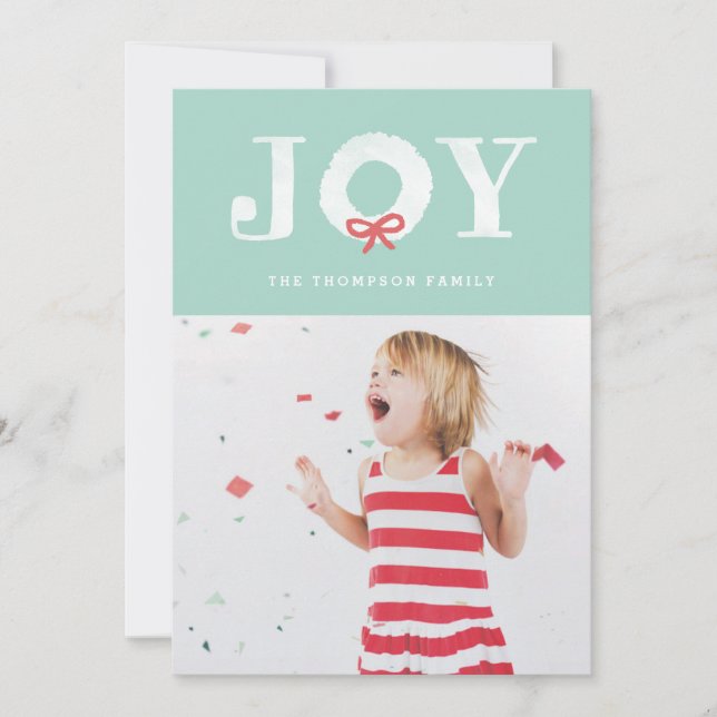 Weihnachts-Weihnachtsfeiertag Fotokarte Feiertagskarte (Vorderseite)