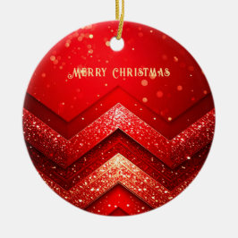 Weihnachts-Weihnachtsfeiertag Glitzer Ornament