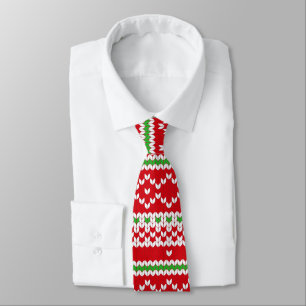 Weihnachts-Weihnachtsfeiertag im Sweatstil Krawatte