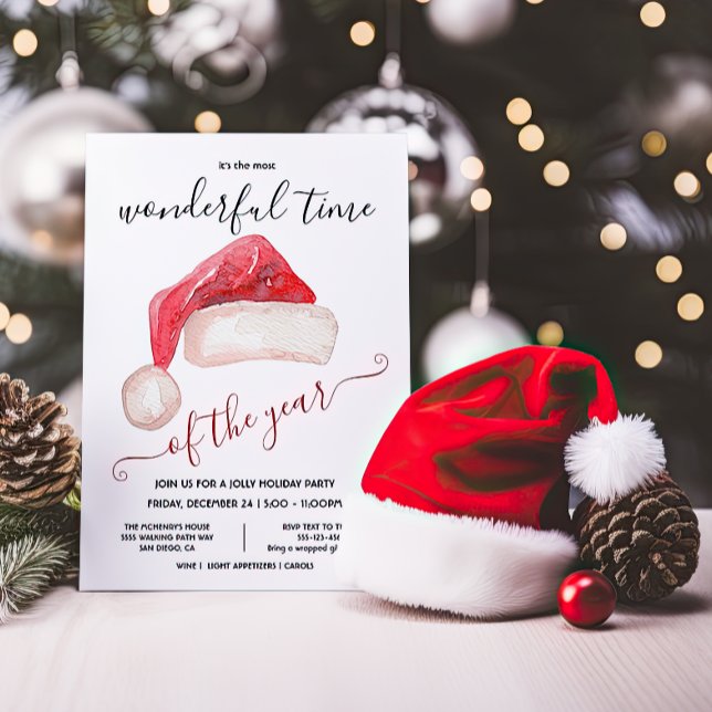 Weihnachts-Weihnachtsfeiertag-Party des Weihnachts Einladung (Von Creator hochgeladen)