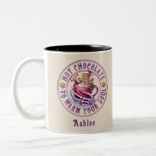 Weihnachts-Weihnachtsfeiertag Zweifarbige Tasse